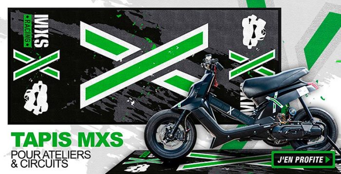 Un nouveau tapis moto chez MXS Racing - Blog Maxiscoot
