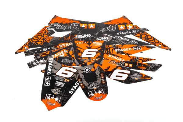 Adesivi motocross STAGE6 S6-058803/PK 