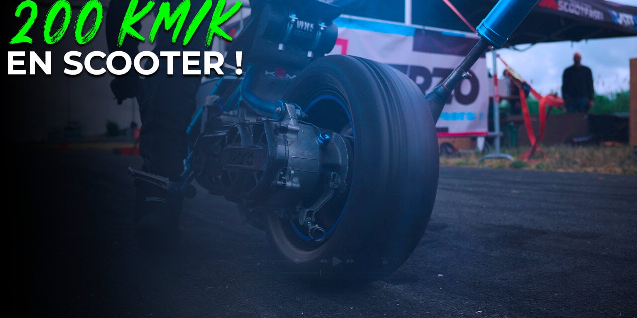 Maxiscoot au DRE 2025 Piste Labarde